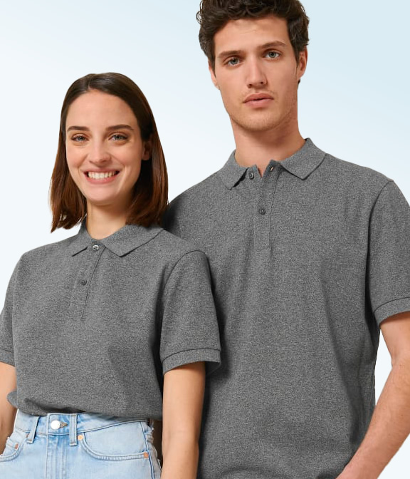 Poloshirts zum Besticken und Bedrucken