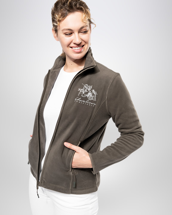 Mikrofleece-Jacke mit reißverschluss für damen Kariban K907